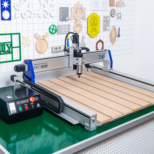 4axis 9090 desktop cnc - 4axis,