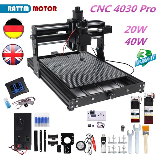 4030 pro cnc router laser - router,