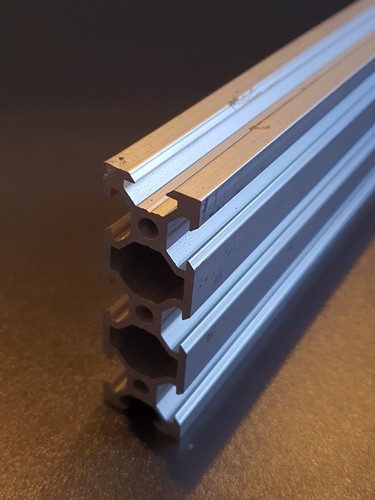 2060 slot aluminum extrusion - v,
