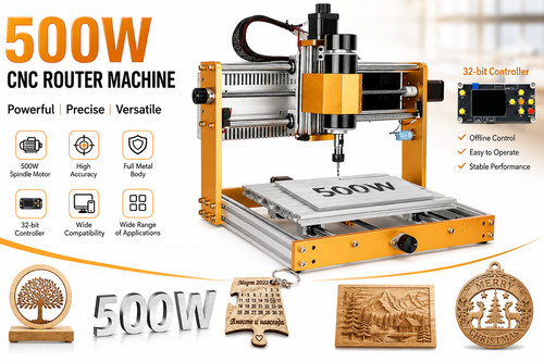Cnc 3018 pro 500w router - 3018,
