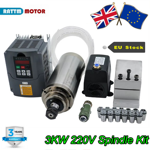 3kw cnc spindle - cnc, motor
