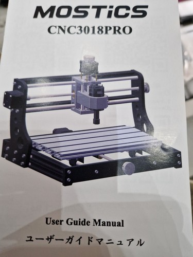 Cnc 3018 mostic pro - cnc, router