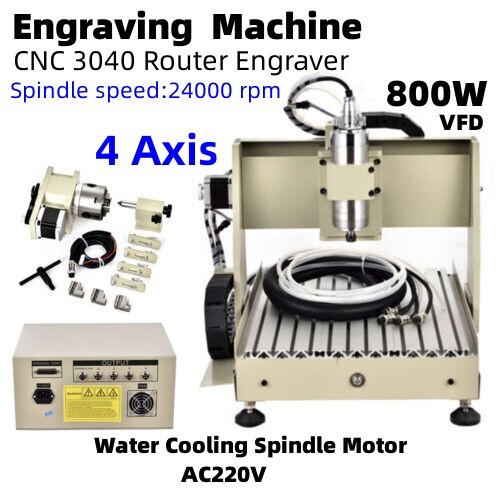 800w axis cnc3040 - 800w,